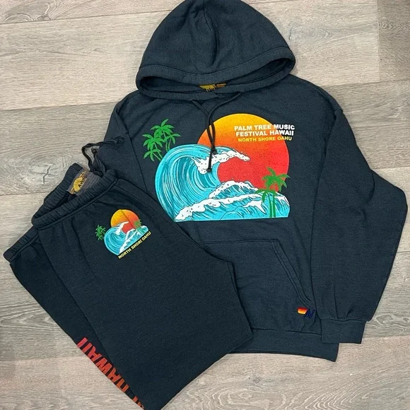 Aviator Nation Sweatsuit - L - Picture 5 of 8